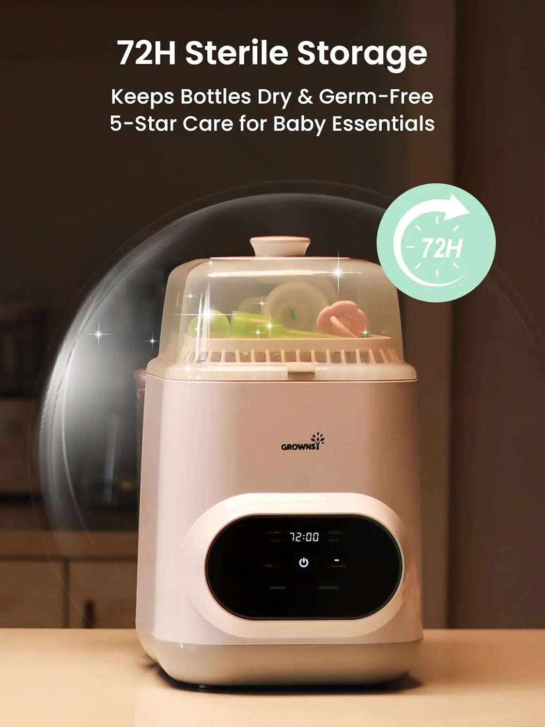 Bottle Washer Pro | Lavabiberon, sterilizzatore e asciugatrice tutto in uno | Lavabiberon