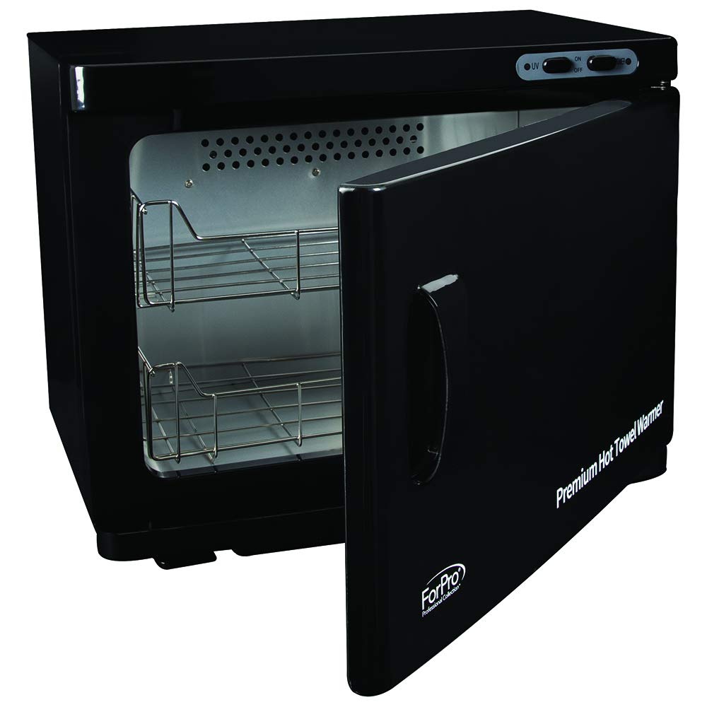 Scaldasalviette Premium, capacità extra large 23 L, due ripiani in acciaio inox, bianco