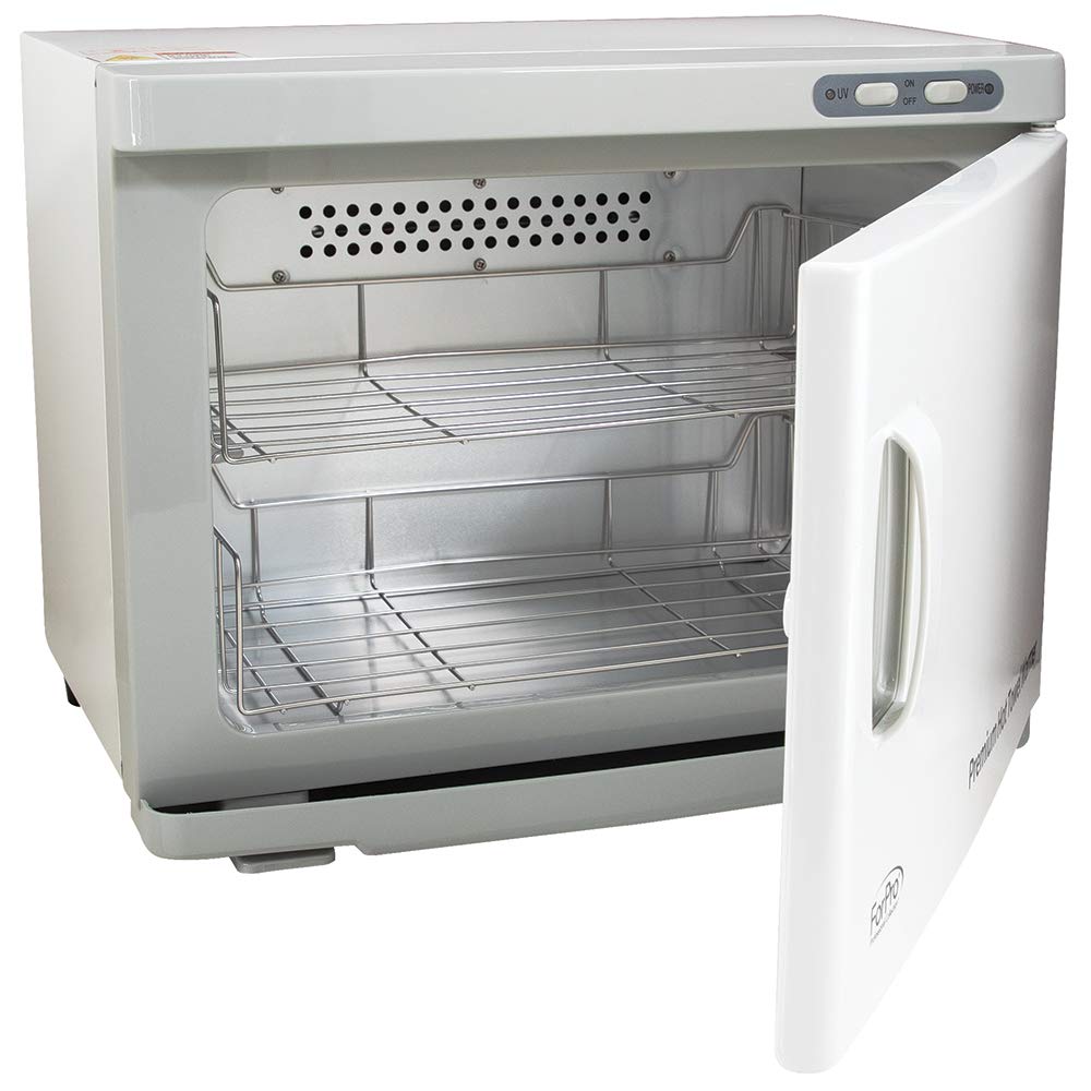 Scaldasalviette Premium, capacità extra large 23 L, due ripiani in acciaio inox, bianco
