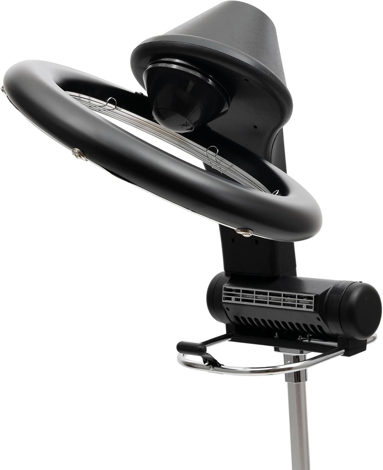 Asciugacapelli, asciugacapelli per tintura dei capelli da salone da 1200 W con tecnologia a infrarossi, 6 modalità, riscaldamento efficiente a 360 gradi, altezza regolabile, base girevole, adatto per salone e uso domestico