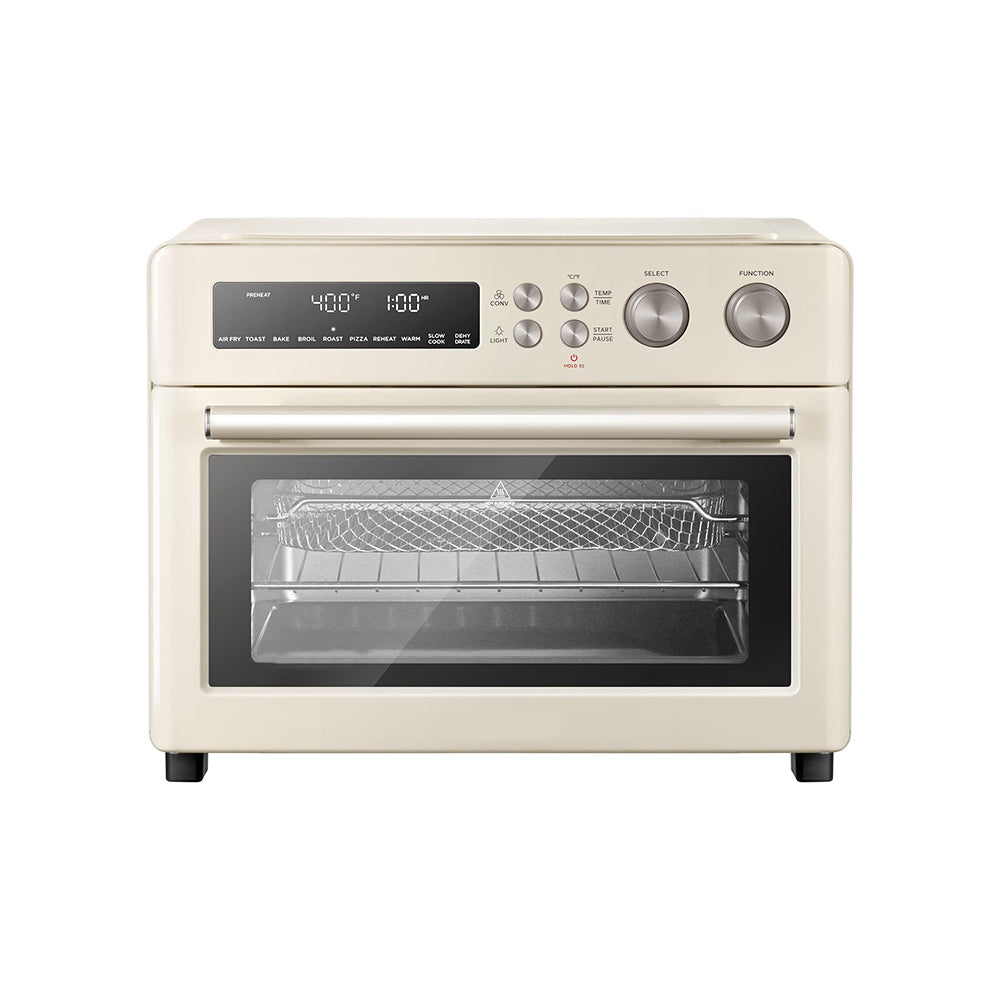 Forno tostapane con friggitrice ad aria ultraveloce a infrarossi in stile retrò
