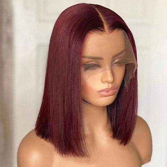 Parrucche corte Bob Parrucche lisce di capelli umani