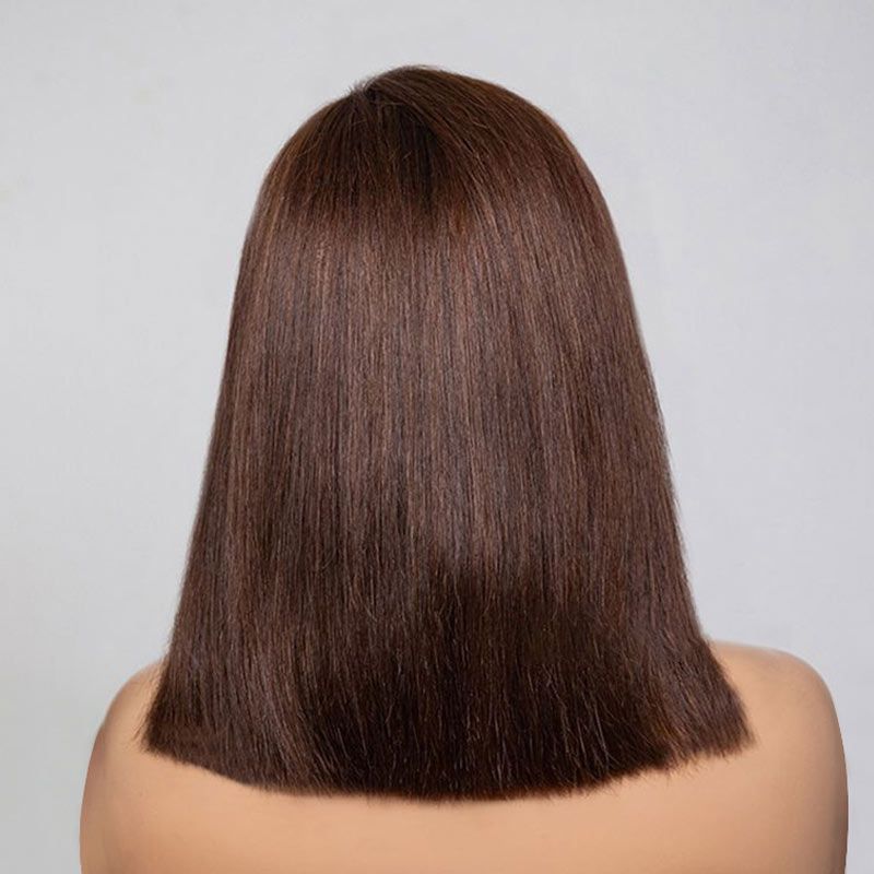 Parrucca frontale in pizzo dritto 13X4 con capelli umani