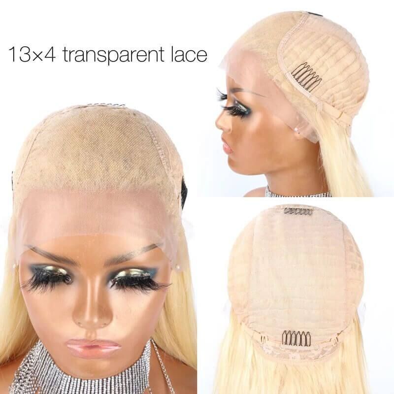 Glueless Straight Bob Wigs Human Hair Lace Front Wig