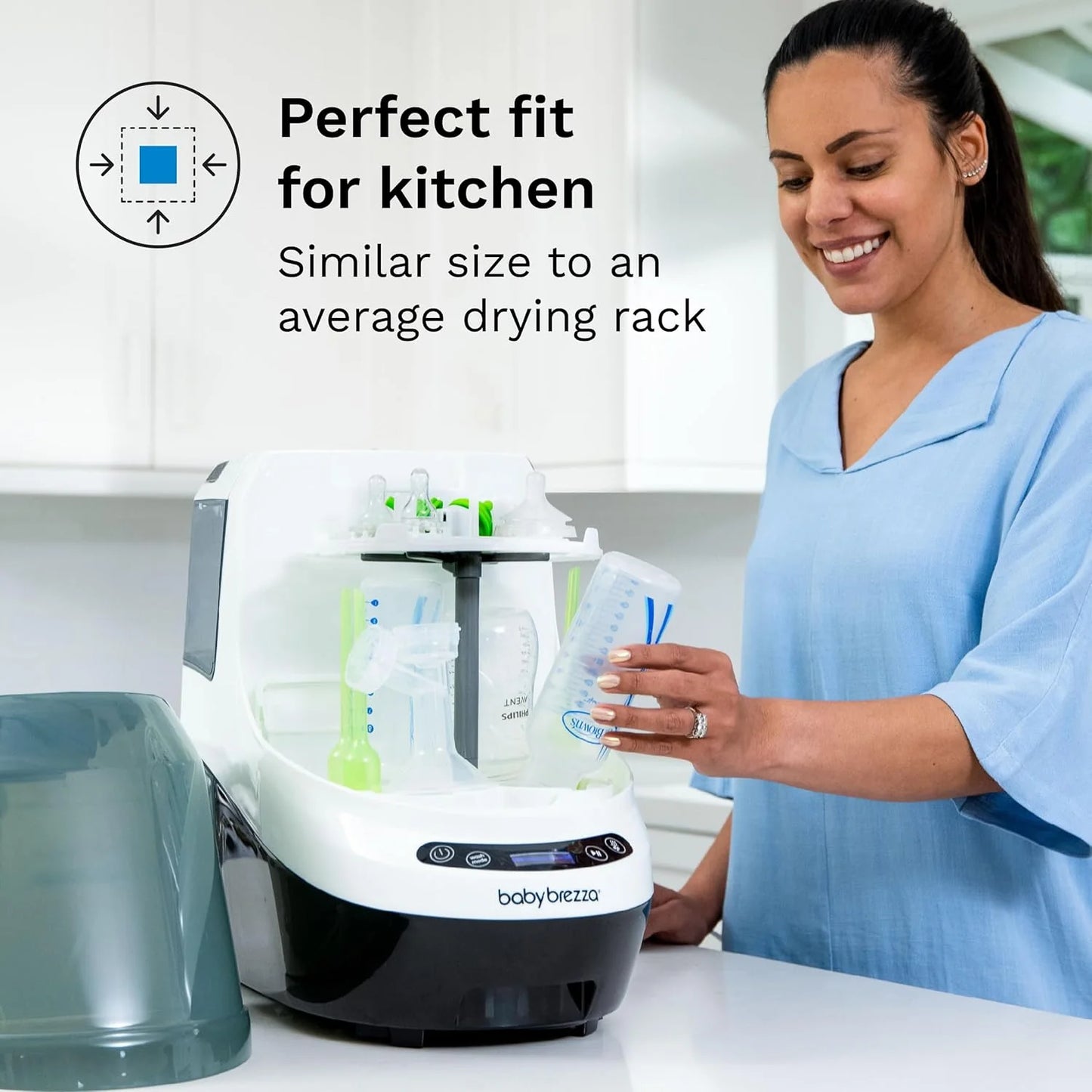 Bottle Washer Pro - Lavabiberon, sterilizzatore e asciugatrice - Tutto in uno: pulisce biberon, parti del tiralatte e bicchieri con beccuccio