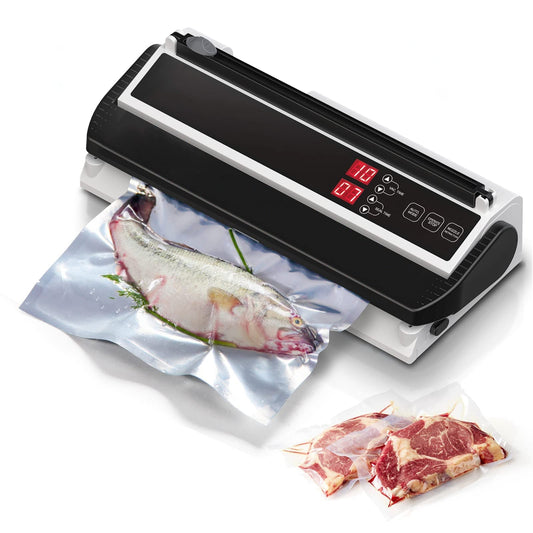 Macchina sottovuoto per la conservazione degli alimenti, tipo ugello, compatibile con sacchetti Mylar 