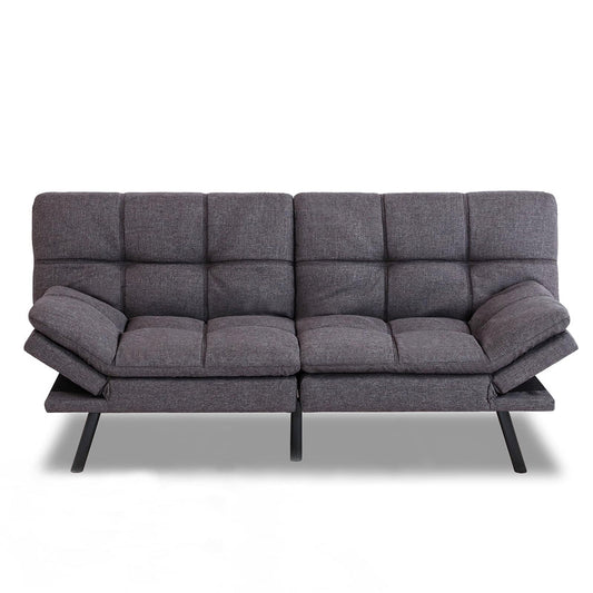 Divano letto futon, divano letto in memory foam 