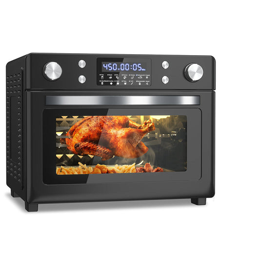 Forno tostapane combinato con friggitrice ad aria, forno a convezione da 32 Qt, piano di lavoro 12 in 1