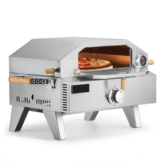 Griglia per pizza e barbecue da esterno 2 in 1